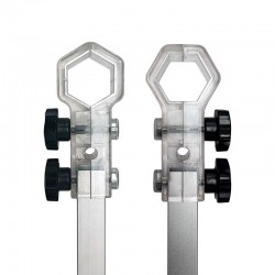 Løs stang til messevegger...