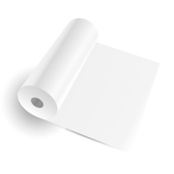 Rull med utrykt stoff 1,6x100m