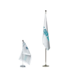 Flagg for innendørs bruk