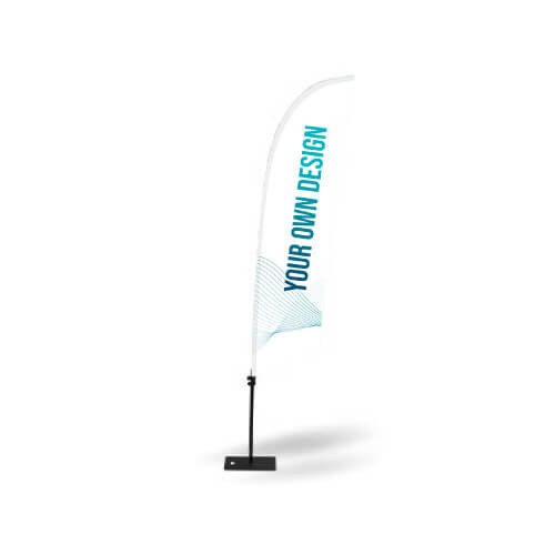 Fly Banner Surf S sin refuerzo con base Deluxe 4 kg